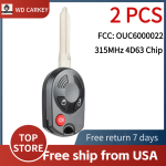 Ford 3 Button Remote Head Key 2005-2013 for OUCD6000022